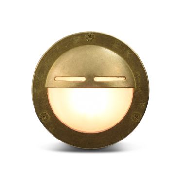 Elipta Chatham Eyelid Outdoor Wall Light - Solid Brass