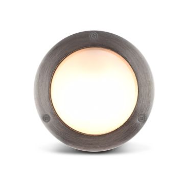 Elipta Chatham Outdoor Wall Light - Solid Brass, Nickel Plated Finish