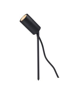 Elipta Compact Spike Spotlight - Black - 240v GU10